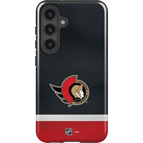 NHL Ottawa Senators Jersey Galaxy S24 Plus Impact Case